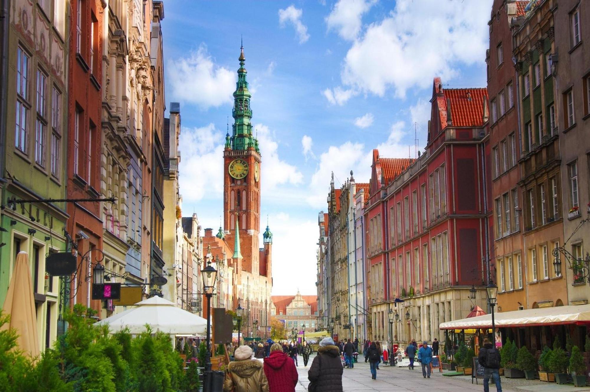 Golden Gate Apartment Gdańsk Kültér fotó